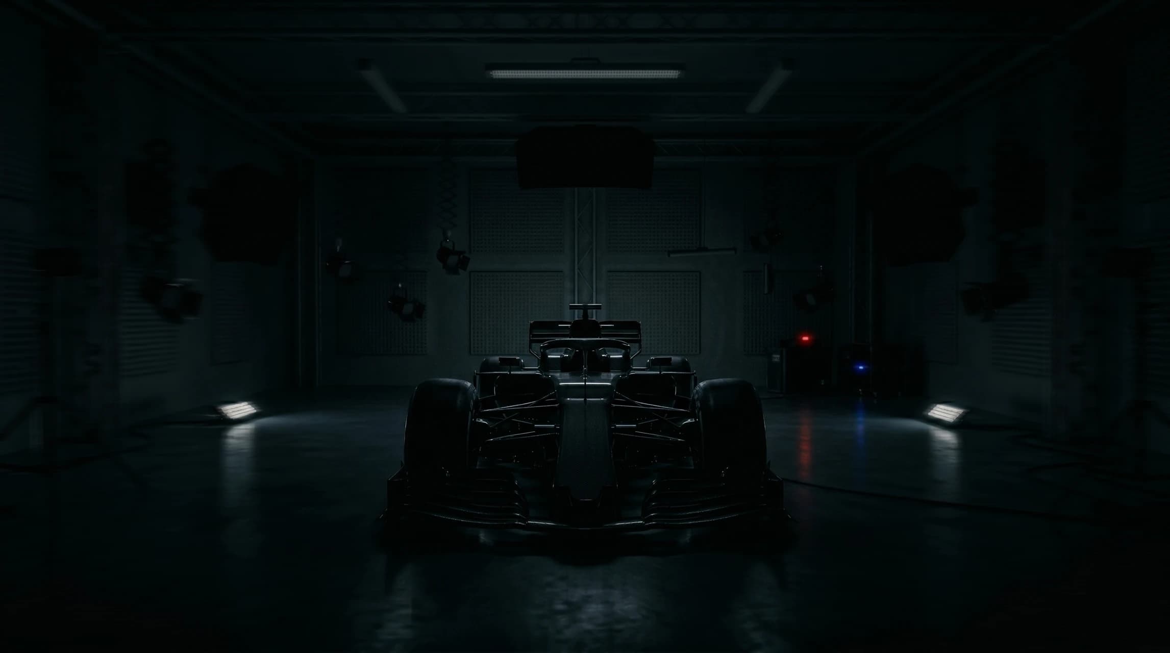 Carbon Fiber Supercar Silhouette Dark